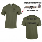158 Regiment RLC Cotton Teeshirt - 261 Sqn